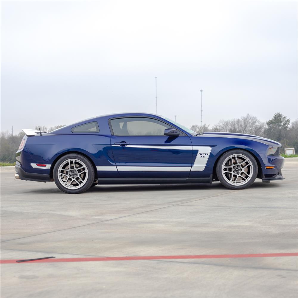 2005-2014 Mustang SVE X500 Wheel & Firestone Tire Kit - 19x10 - Gloss Silver