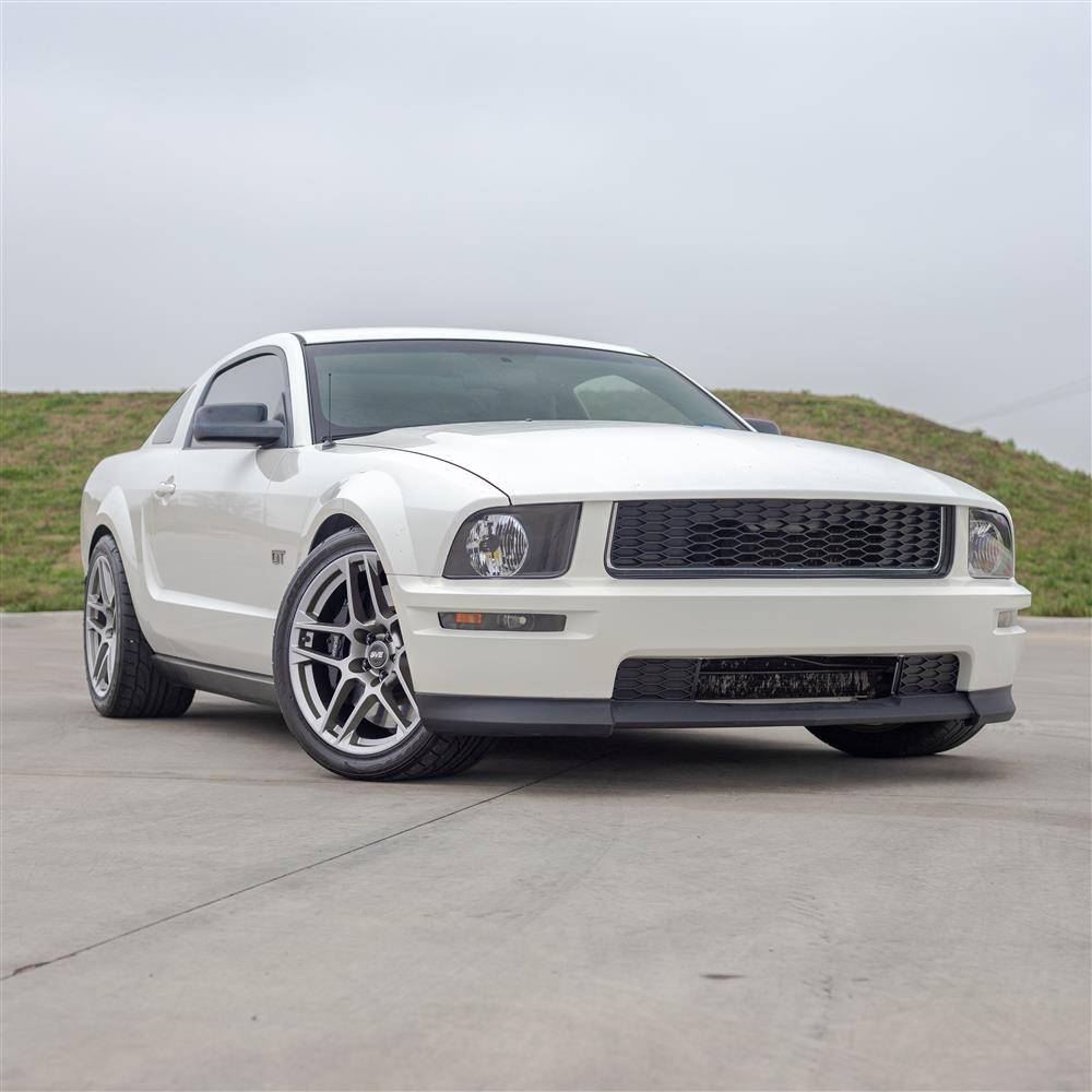 2005-2014 Mustang SVE X500 Wheel & Firestone Tire Kit - 19x10 - Gloss Silver