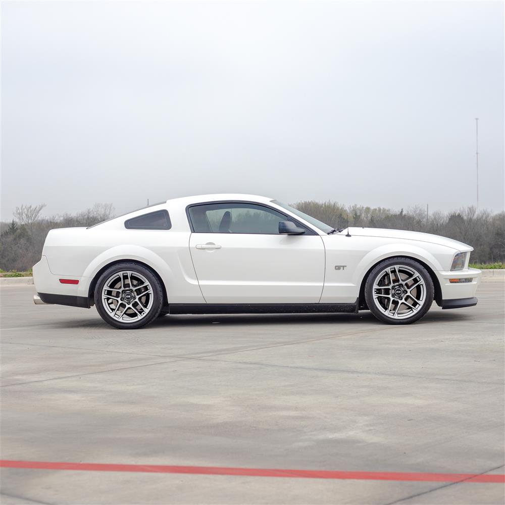 2005-2014 Mustang SVE X500 Wheel & Firestone Tire Kit - 19x10 - Gloss Silver