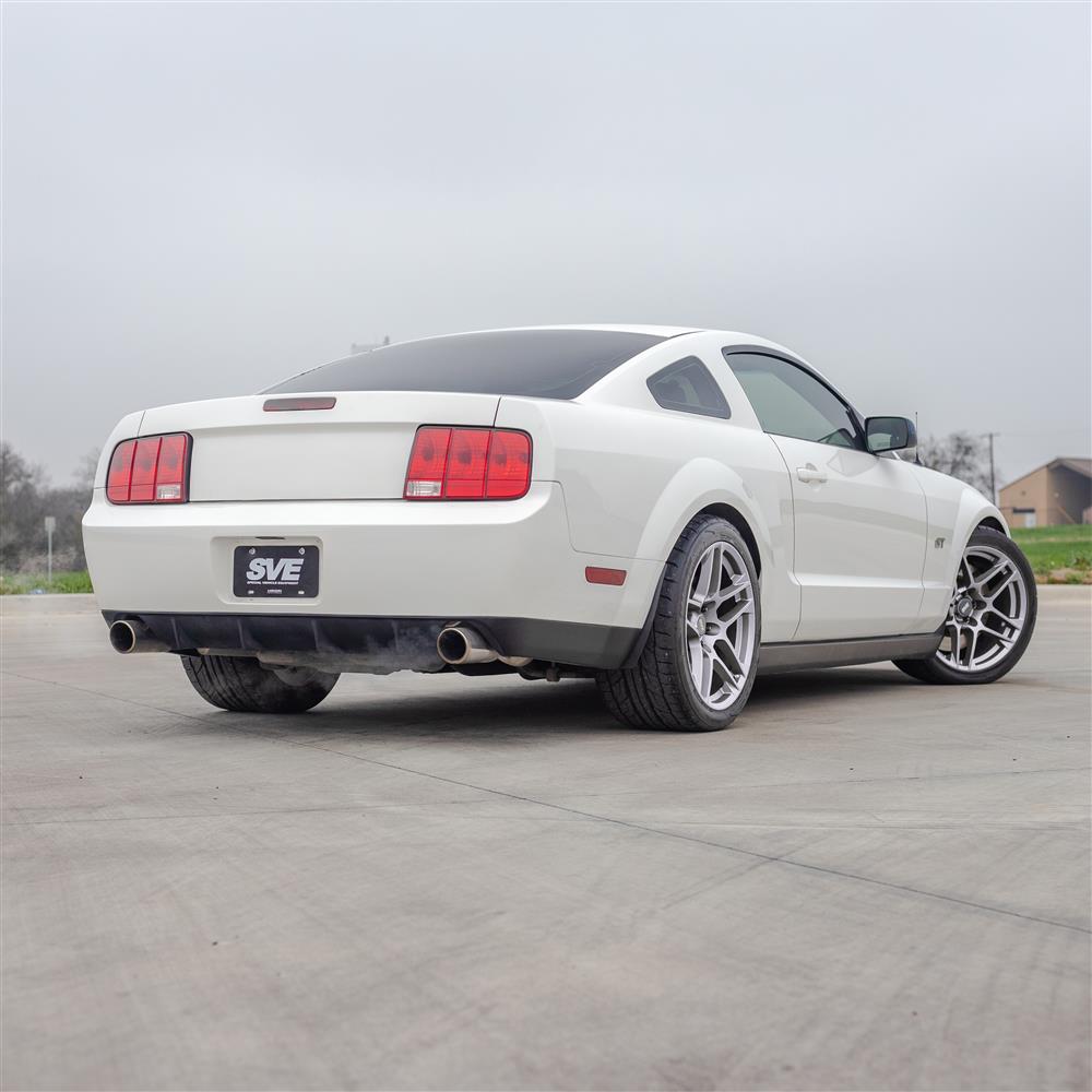 2005-2014 Mustang SVE X500 Wheel & Firestone Tire Kit - 19x10 - Gloss Silver