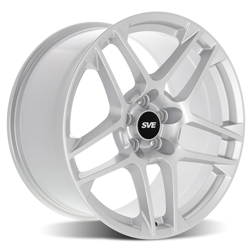 2005-14 Mustang SVE X500 Wheel Kit - 19x10/11  - Gloss Silver