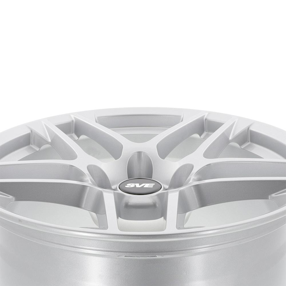 2005-14 Mustang SVE X500 Wheel Kit - 19x10/11  - Gloss Silver