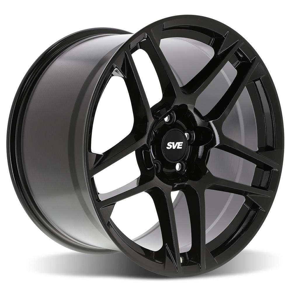 2024-26 Mustang SVE X500 Wheel & Nitto Tire Kit - 19x10/11  - Gloss Black