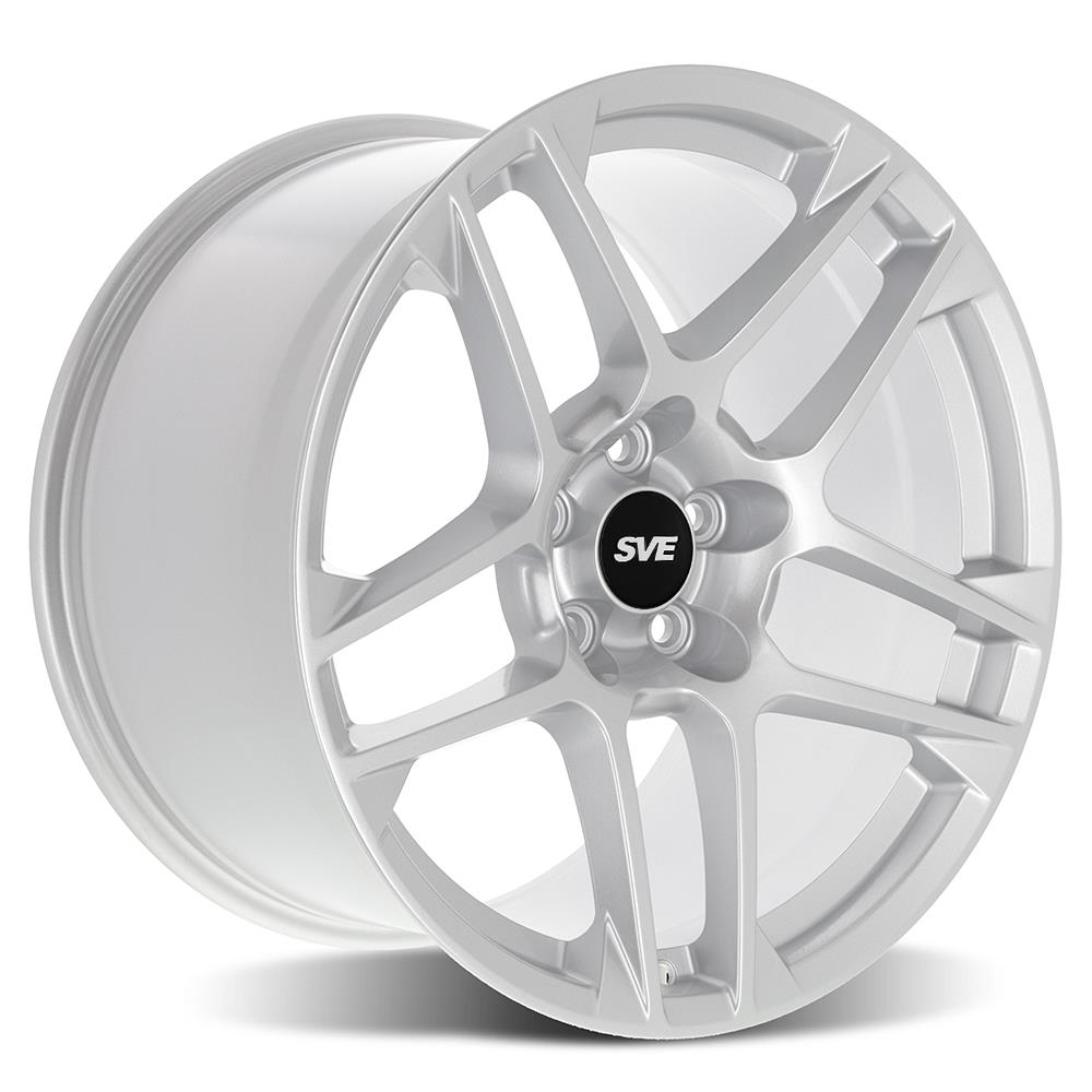 2024-26 Mustang SVE X500 Wheel & Nitto Tire Kit - 19x10/11  - Gloss Silver