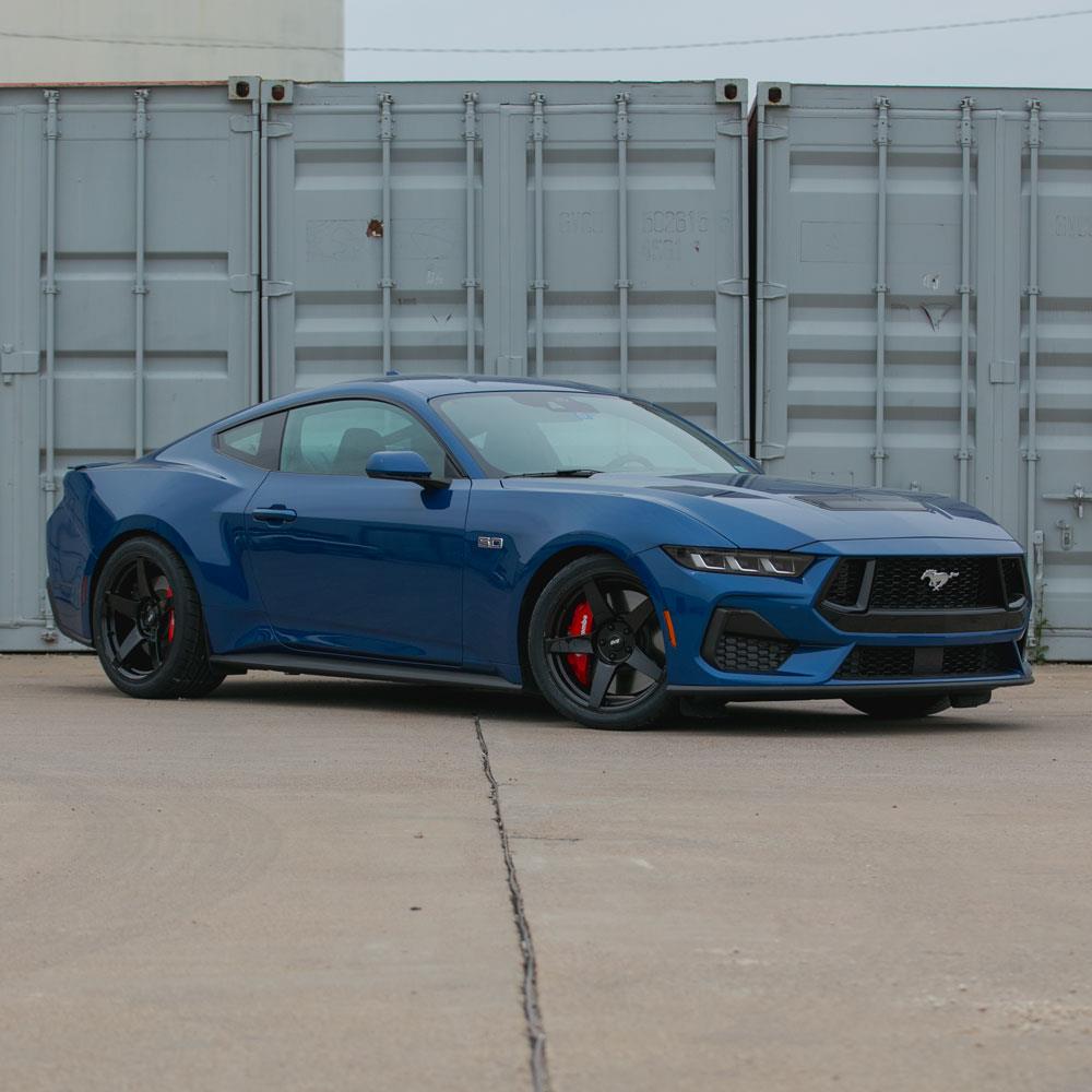 2024-26 Mustang SVE R355 Wheel & Nitto NT05 Tire Kit - 19x10/11  - Gloss Black