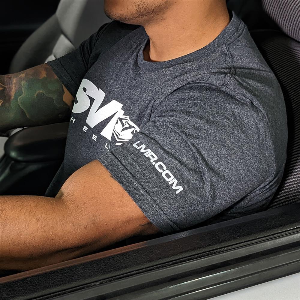 SVE Wheels Flexfit T-Shirt - XXL - Dark Charcoal