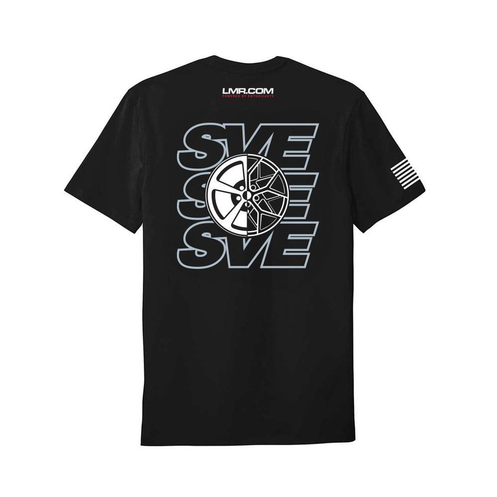 SVE Wheels Split Wheel T-Shirt  - Black