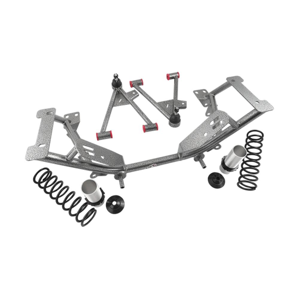 1979-1993 Mustang Team Z Matrix Tubular K-Member Kit w/ 12" 200lb Springs - Pushrod