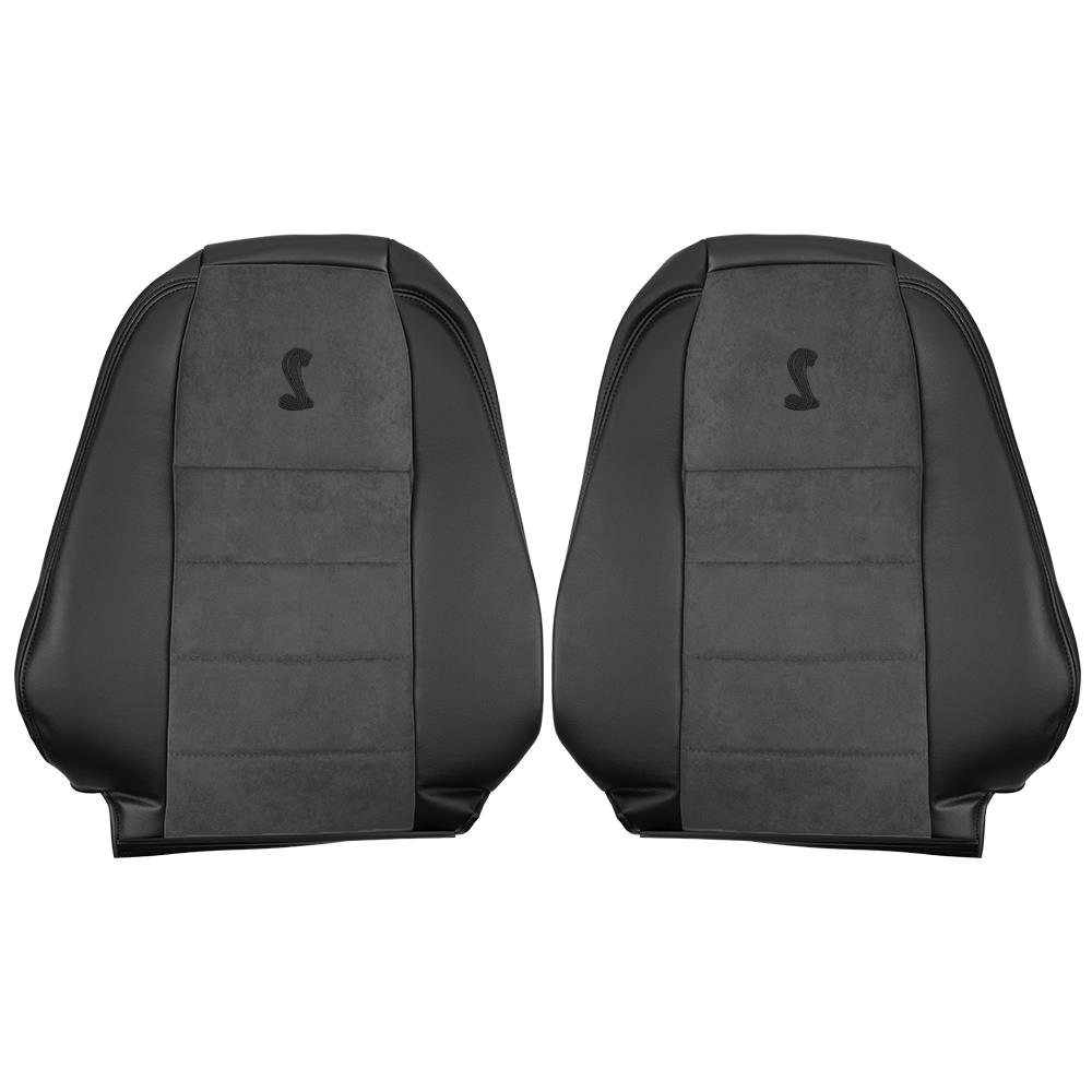 Seat Armour 2-Piece Front Seat Covers For Ford Mustang Cobra - Black Terry Cloth