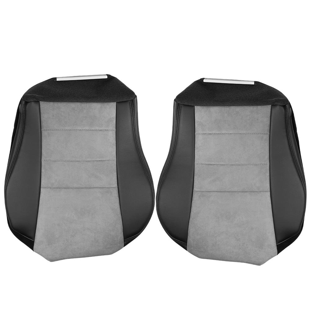 TMI Mustang Cobra Front Seat Upholstery - Vinyl - Medium Graphite