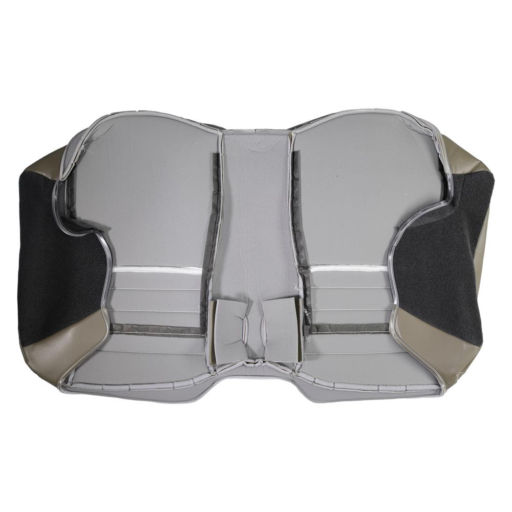 2001 Mustang TMI Cobra Leather Seat Upholstery Kit - Dark Parchment/Medium Parchment Coupe