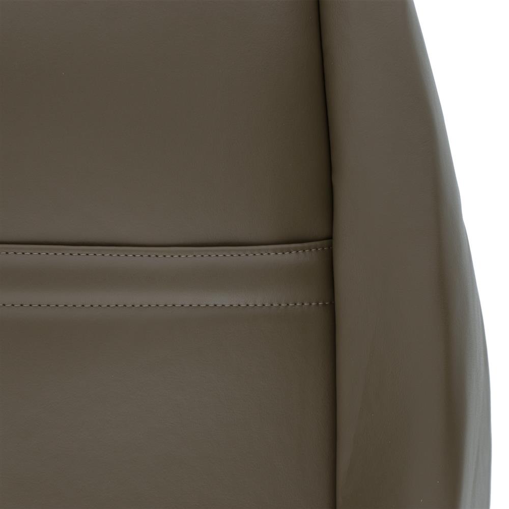 2001 Mustang TMI Cobra Leather Seat Upholstery Kit - Dark Parchment/Medium Parchment Coupe