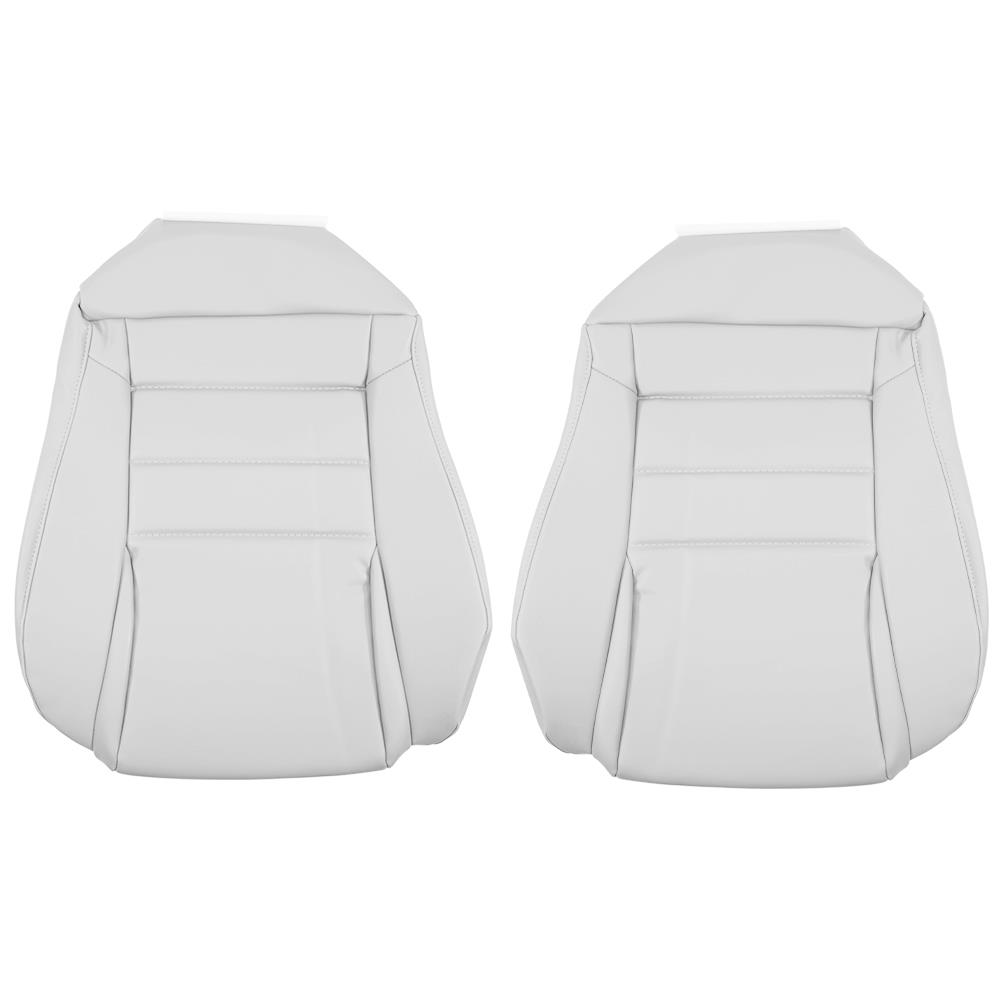 1994-96 Mustang TMI Front Sport Seat Vinyl Upholstery  - Oxford White Coupe/Convertible