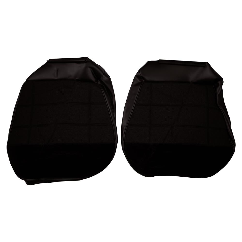 1983 Mustang TMI Standard Seat Cloth Upholstery Kit  - Black Convertible