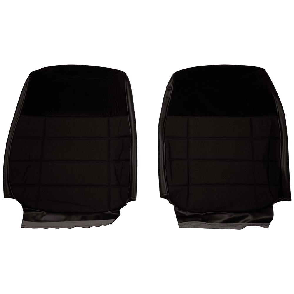 1983 Mustang TMI Standard Seat Cloth Upholstery Kit  - Black Convertible