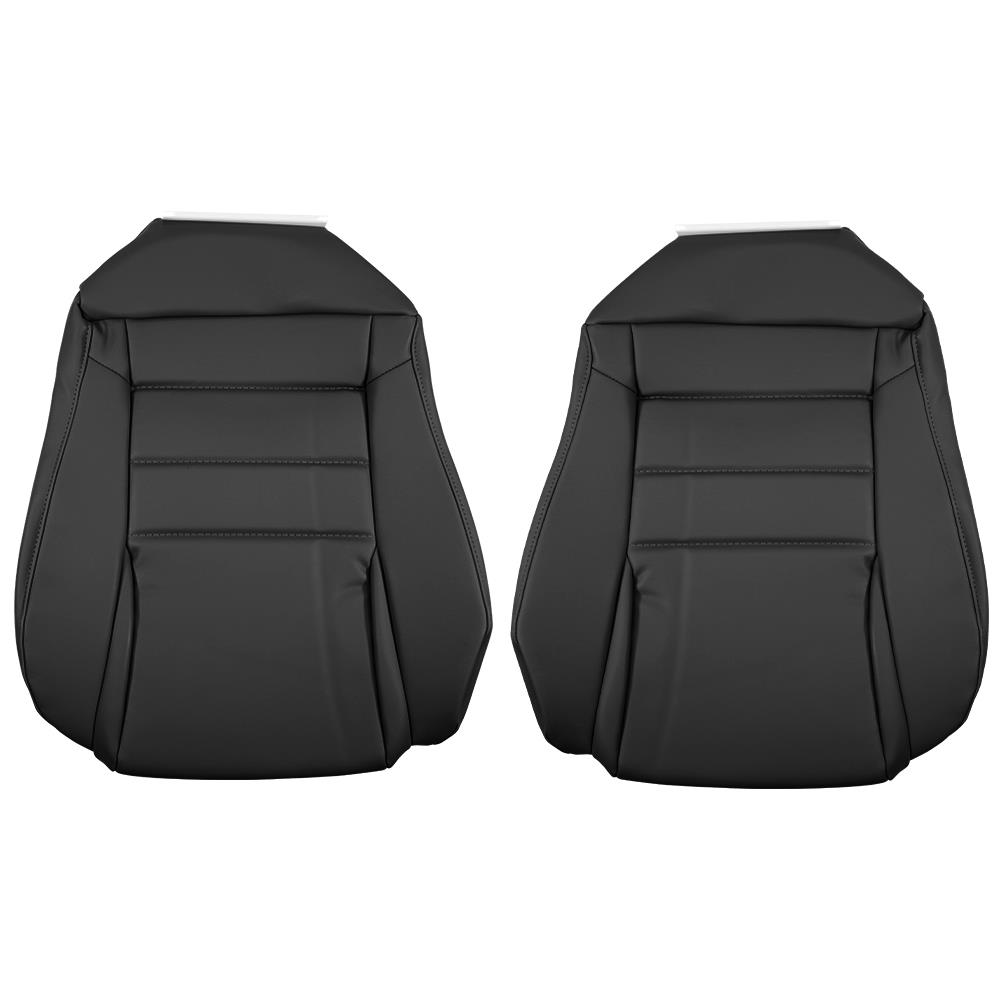1994-96 Mustang TMI Sport Seat Vinyl Upholstery Kit  - Black Coupe