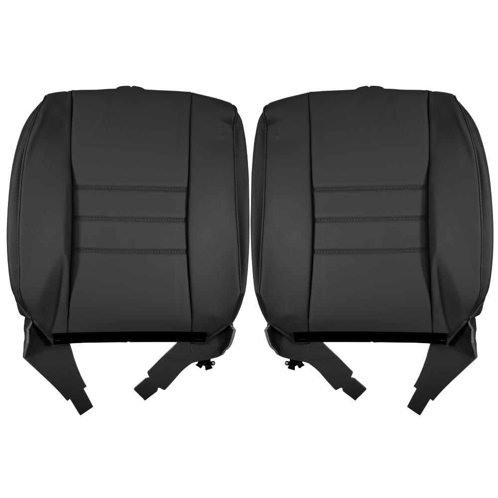 1994-96 Mustang TMI Sport Seat Vinyl Upholstery Kit  - Black Coupe