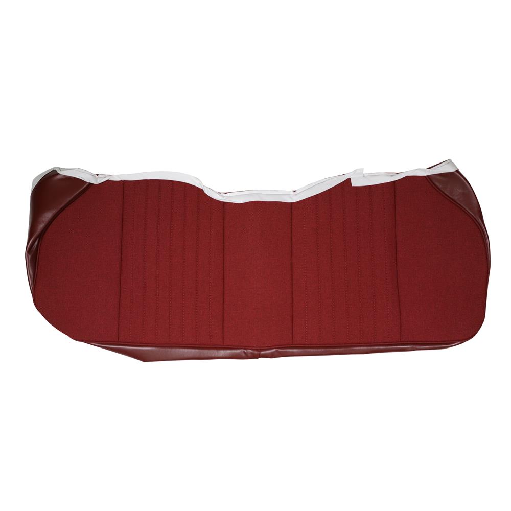 1993 Mustang TMI Sport Seat Upholstery - Cloth Ruby Red Convertible