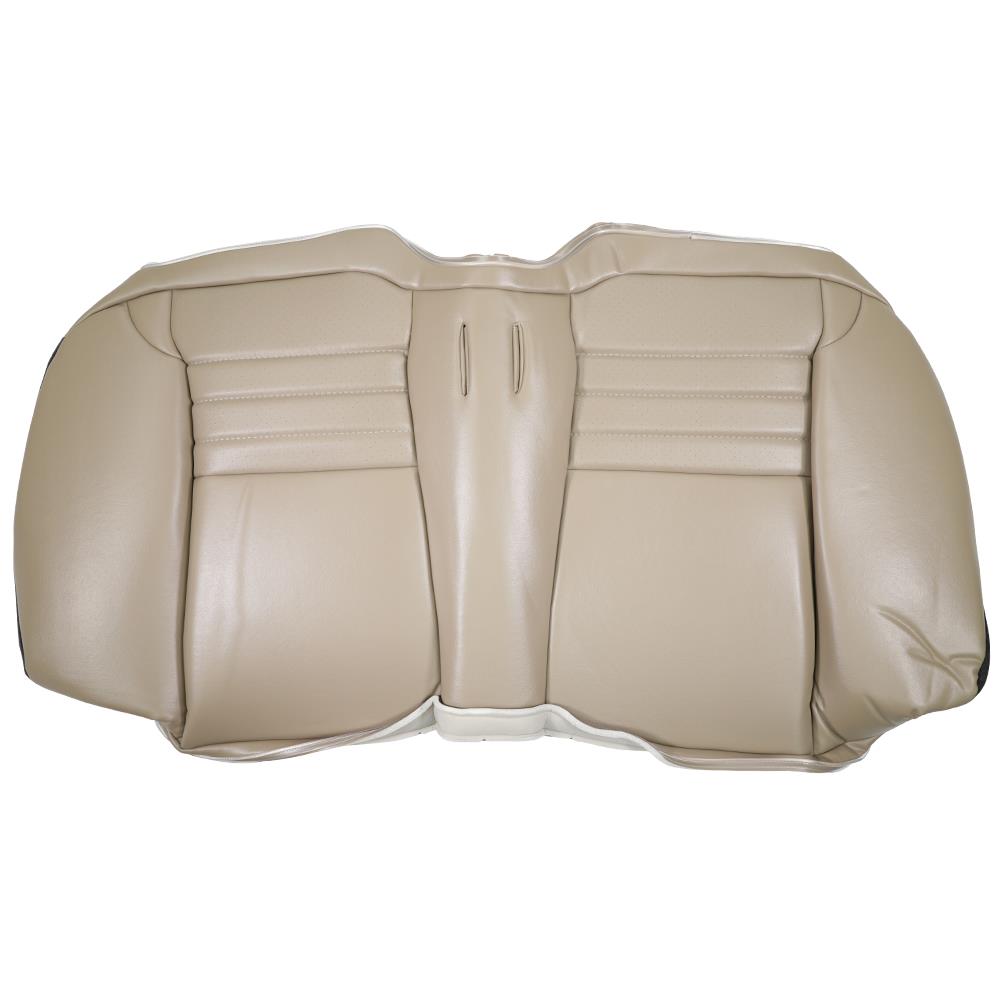 1999-2004 Mustang Coupe TMI Sport Seat Upholstery - Leather - Medium Parchment