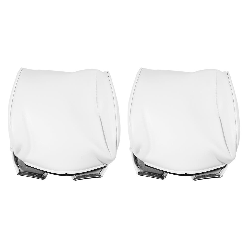 1987-89 Mustang TMI Sport Seat Leather Upholstery Kit  - Oxford White Convertible