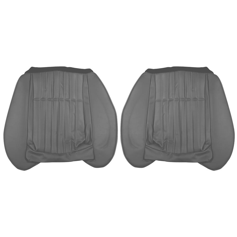 1993 Mustang TMI Sport Seat Upholstery - Vinyl  - Opal Gray Convertible