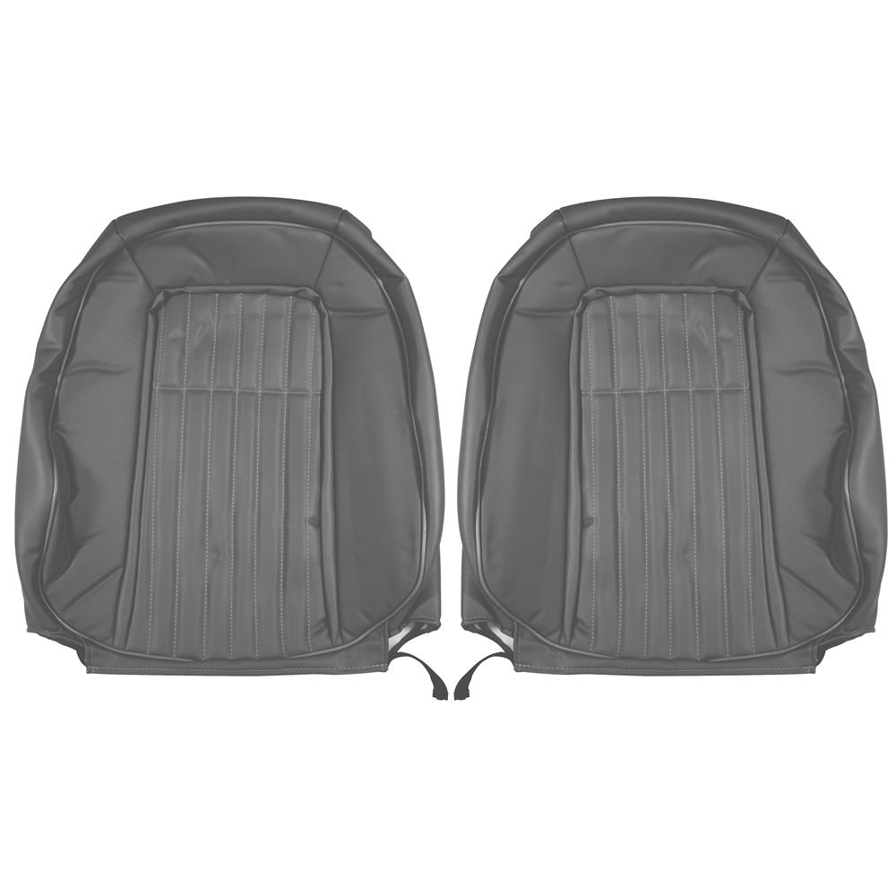 1993 Mustang TMI Sport Seat Upholstery - Vinyl  - Opal Gray Convertible
