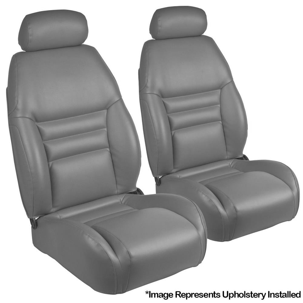 1994-95 Mustang TMI Sport Seat Vinyl Upholstery Kit - Opal Gray Coupe
