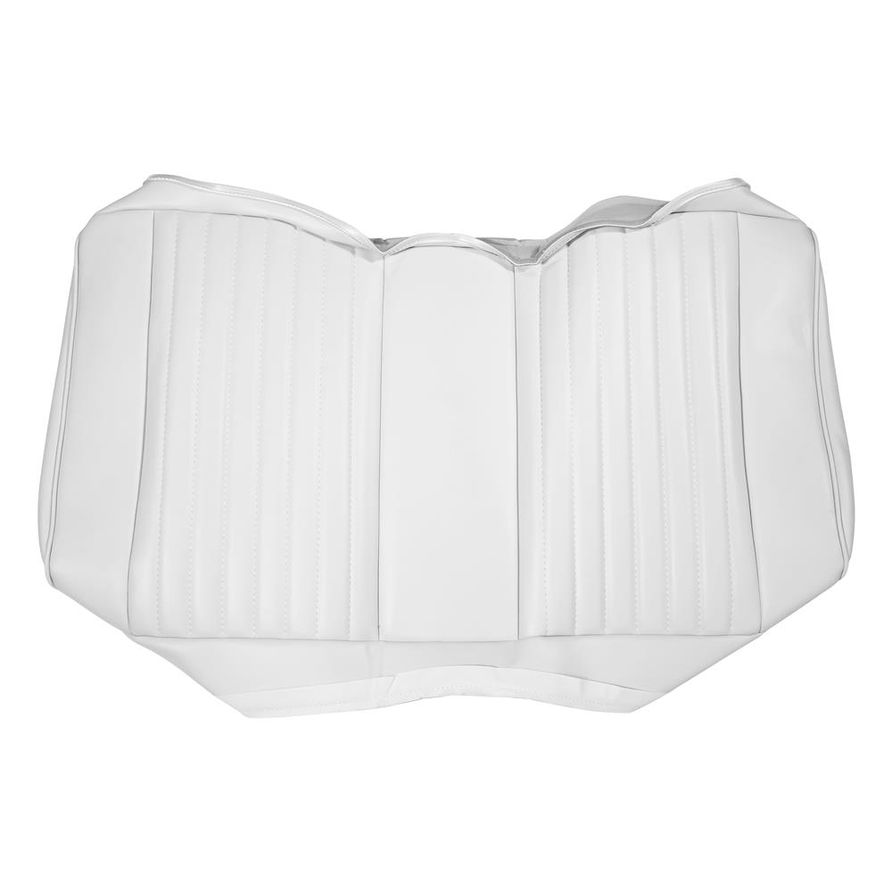 1987-89 Mustang TMI Sport Seat Vinyl Upholstery Kit  - Oxford White Convertible