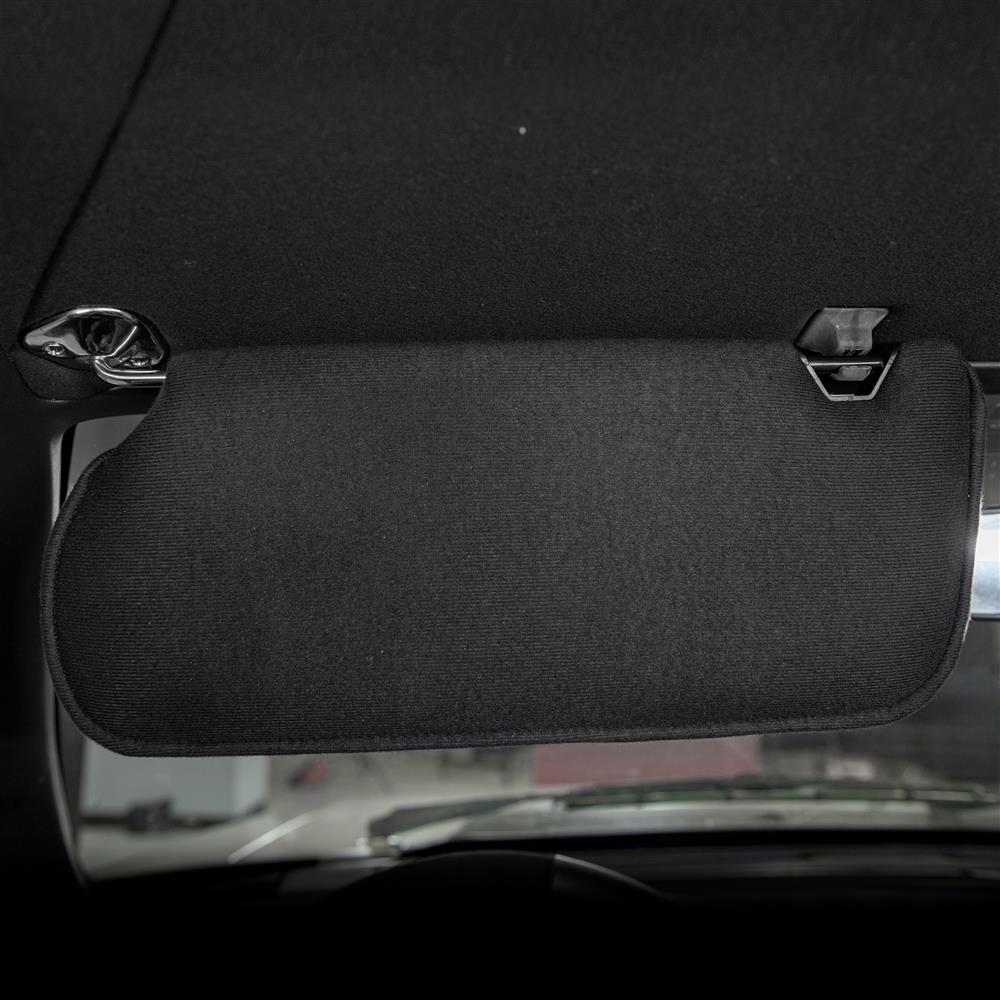 1985-93 Mustang TMI Sun Visors  - Black