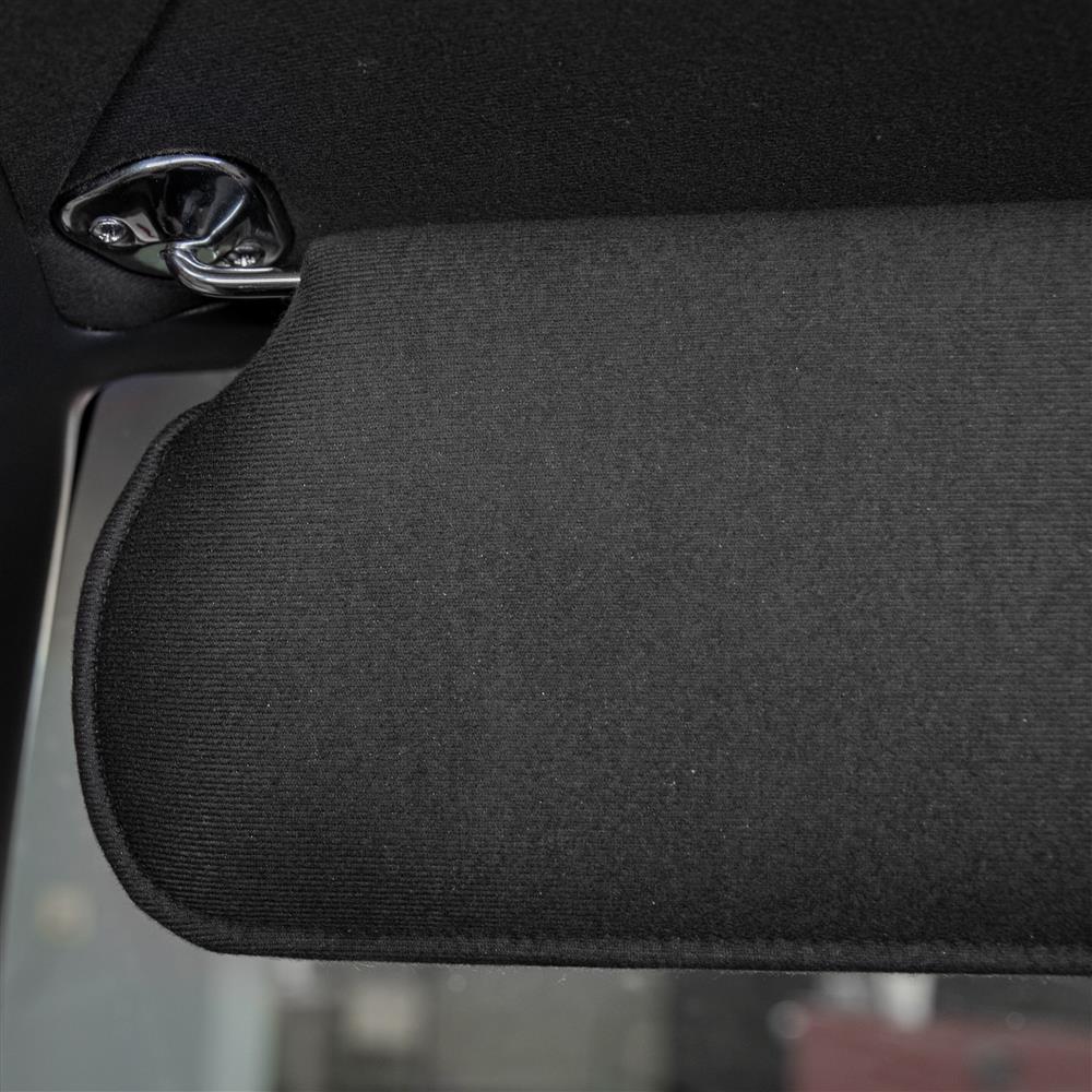 1985 93 Mustang TMI Sun Visors Black Cloth by TMI