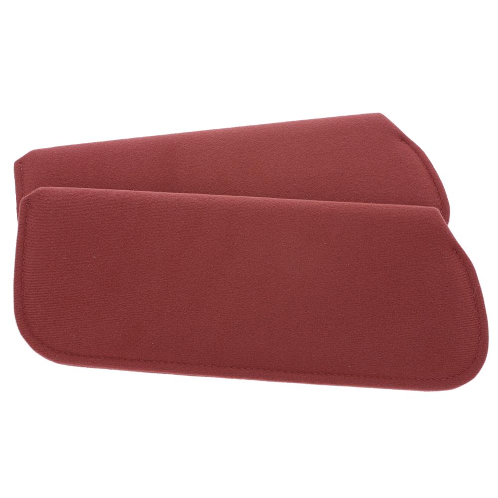 1984 Mustang TMI Sun Visors  - Canyon Red 