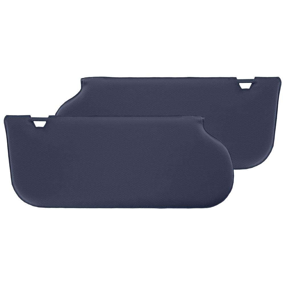 Mustang TMI Sun Visors For Sunroof - Regatta/Royal Blue Vinyl | 85-93