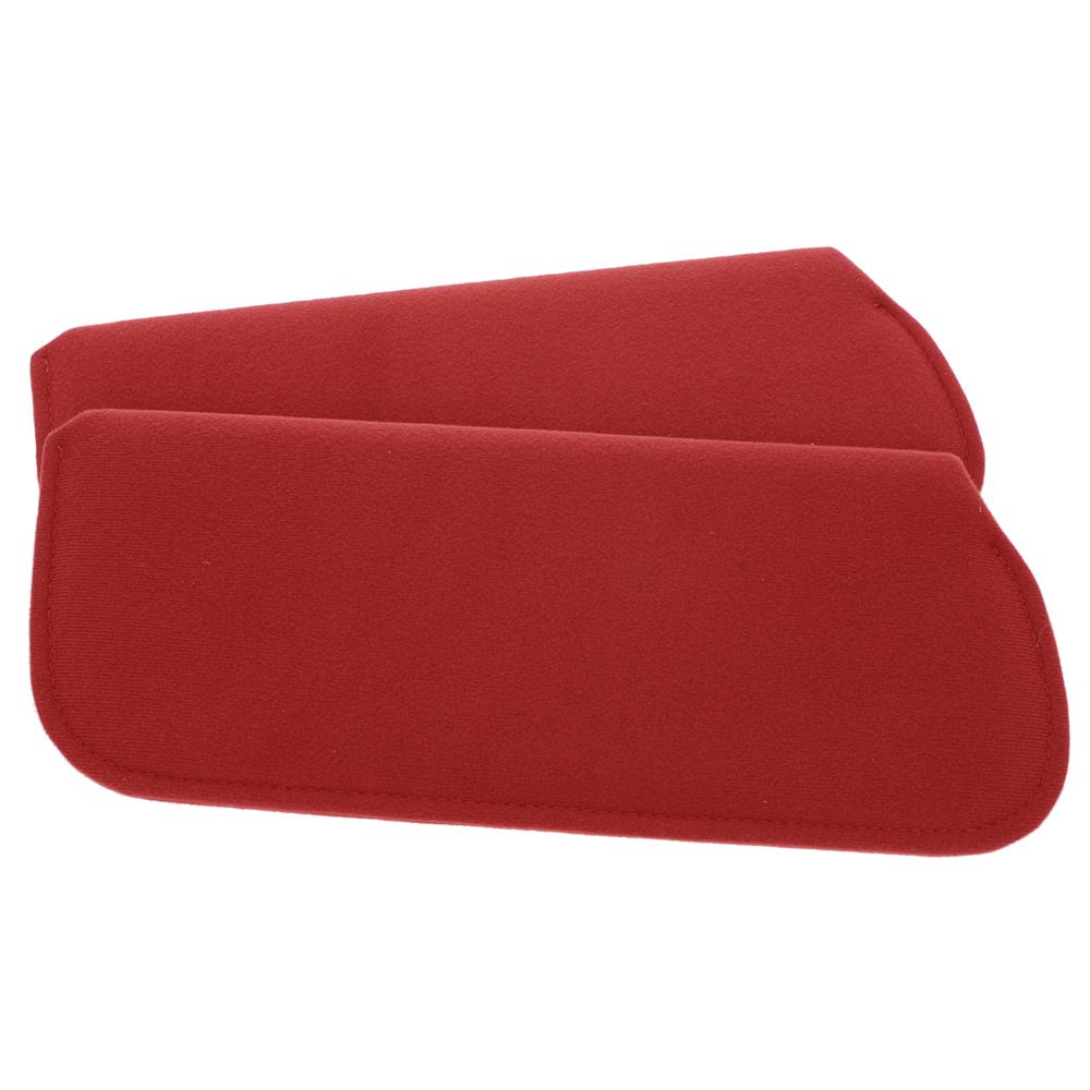1987-92 Mustang TMI Sun Visors  - Scarlet Red
