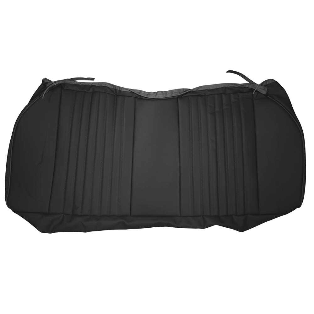 1992-93 Mustang TMI Sport Seat Upholstery - Vinyl  - Black Coupe