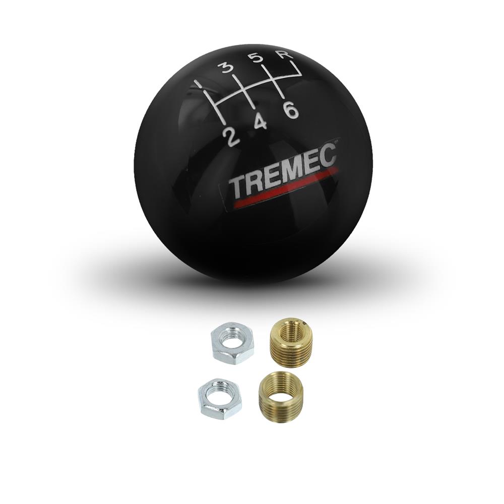 1979-17 Mustang Tremec 6-Speed Shift Knob - Metric Adapters  - Black