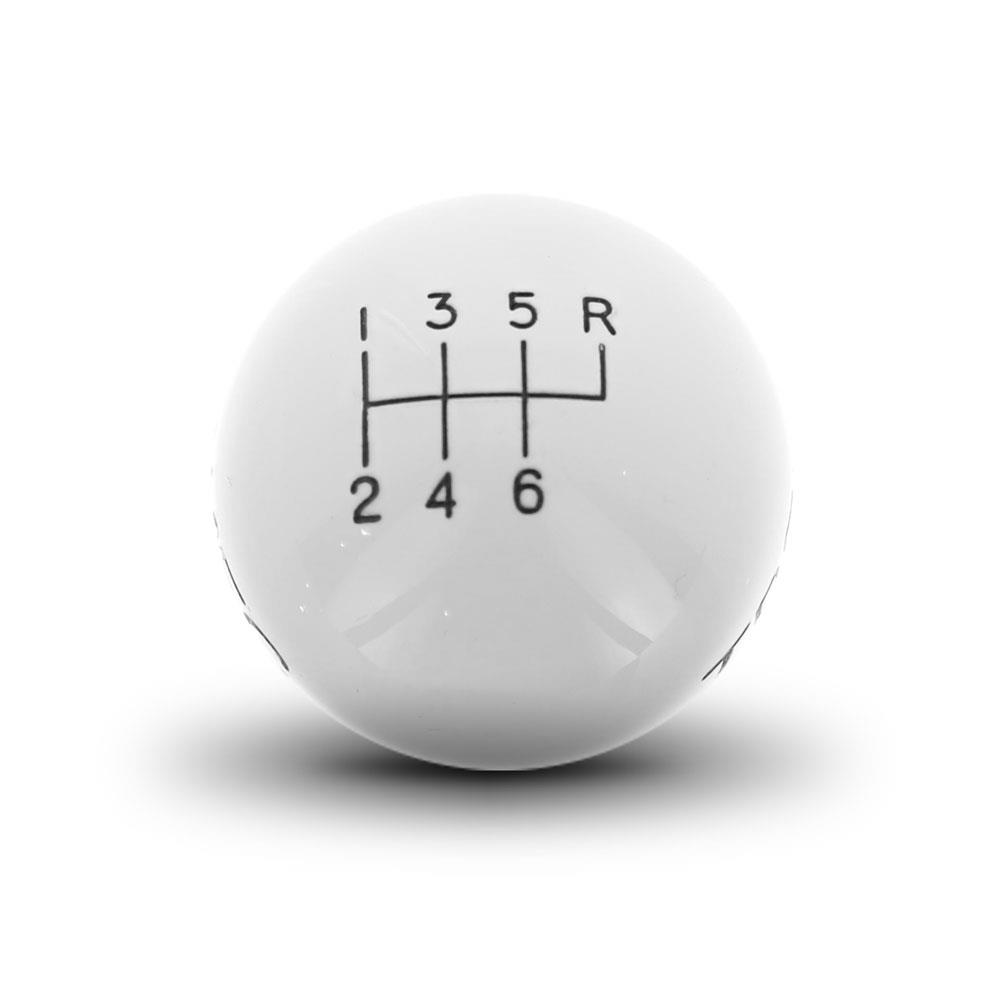 1979-17 Mustang Tremec 6-Speed Shift Knob - Metric Adapters  - White