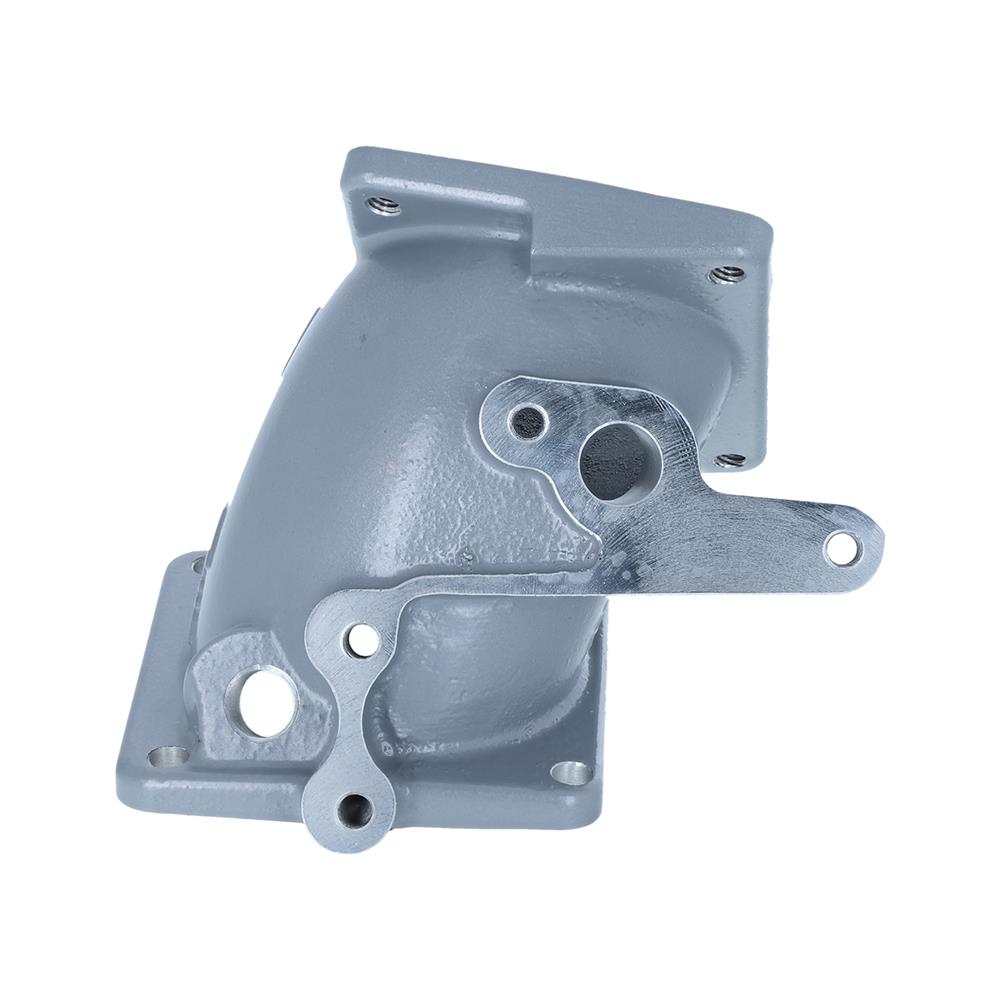 1994-95 Mustang Trick Flow 75mm Throttle Body Adapter  - Gray 5.0