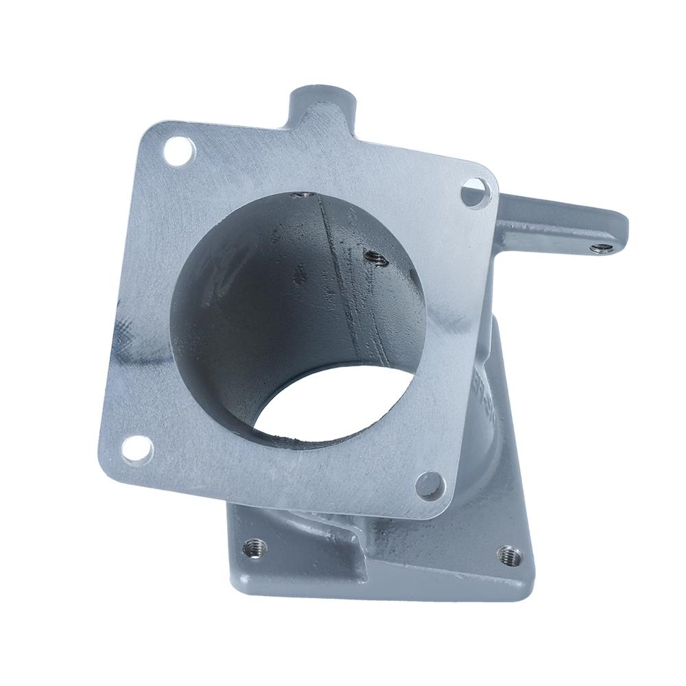 1994-95 Mustang Trick Flow 75mm Throttle Body Adapter  - Gray 5.0