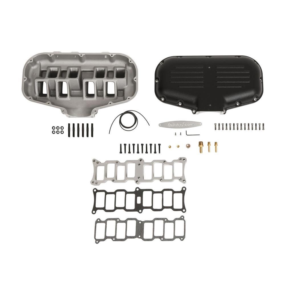 1986-95 Mustang Trick Flow Box-R-Series Intake Manifold  - Black 5.0
