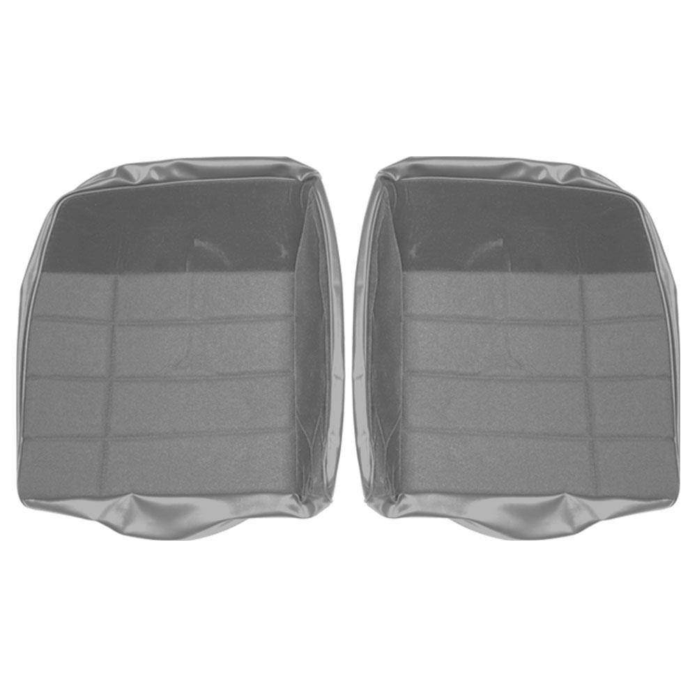 1990-92 Mustang Acme Standard Seat Upholstery - Cloth  - Titanium Gray Hatchback