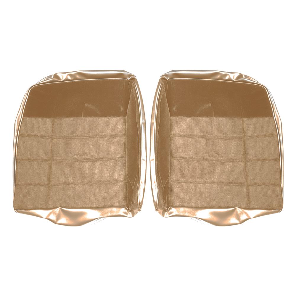 1987-89 Mustang Acme Standard Seat Cloth Upholstery Kit  - Sand Beige Hatchback