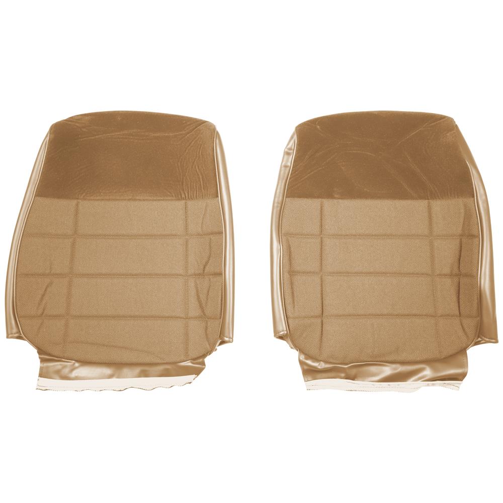 1987-89 Mustang Acme Standard Seat Cloth Upholstery Kit  - Sand Beige Hatchback