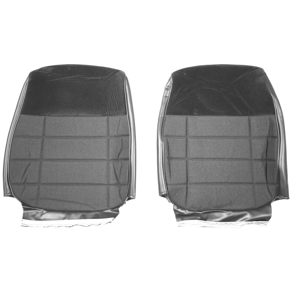 1987-89 Mustang Acme Standard Seat Cloth Upholstery Kit  - Smoke Gray Coupe