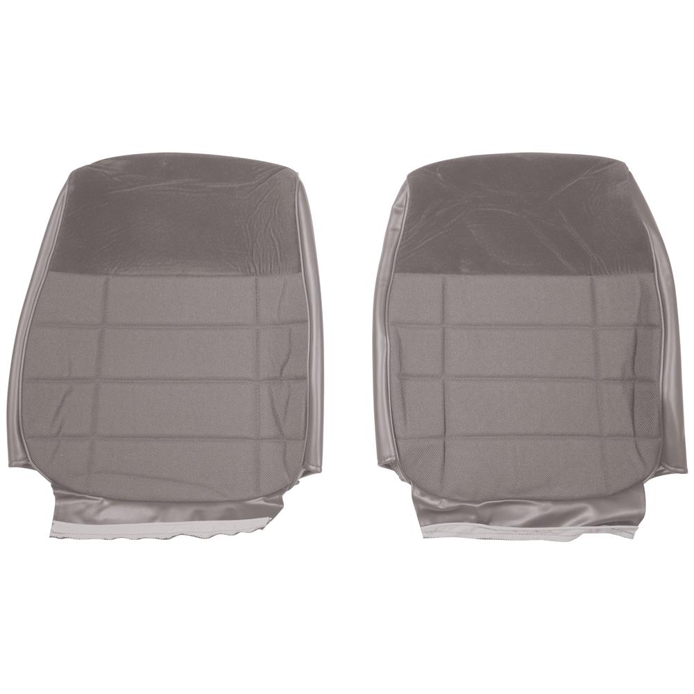 1990-92 Mustang Acme Standard Seat Upholstery - Cloth  - Titanium Gray Coupe