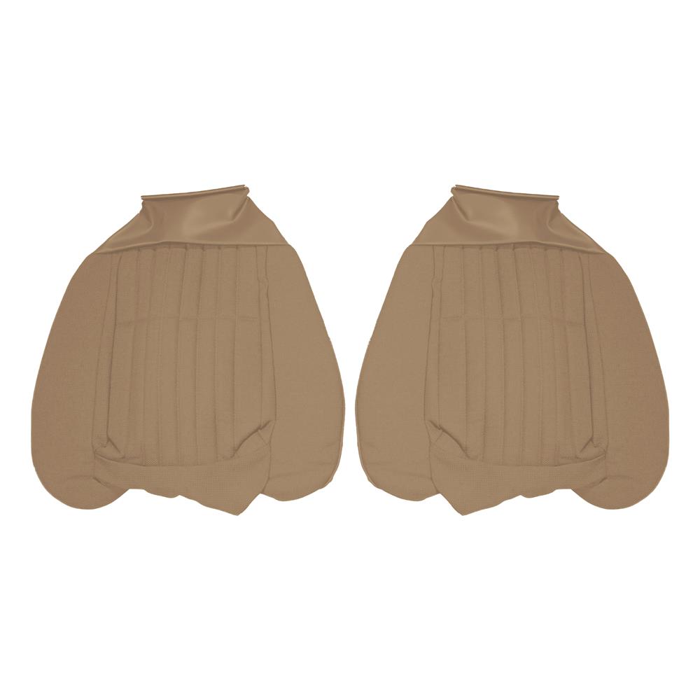 1987-89 Mustang Acme Sport Seat Cloth Upholstery Kit  - Sand Beige Convertible