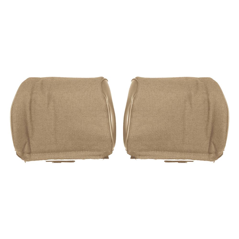 1987-89 Mustang Acme Sport Seat Cloth Upholstery Kit  - Sand Beige Convertible