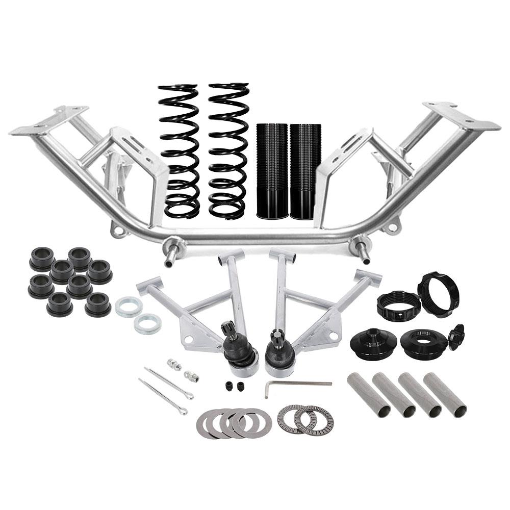 1994-2004 Mustang UPR Tubular Mild Steel K-Member Kit w/ 12" 200lb Springs - Modular