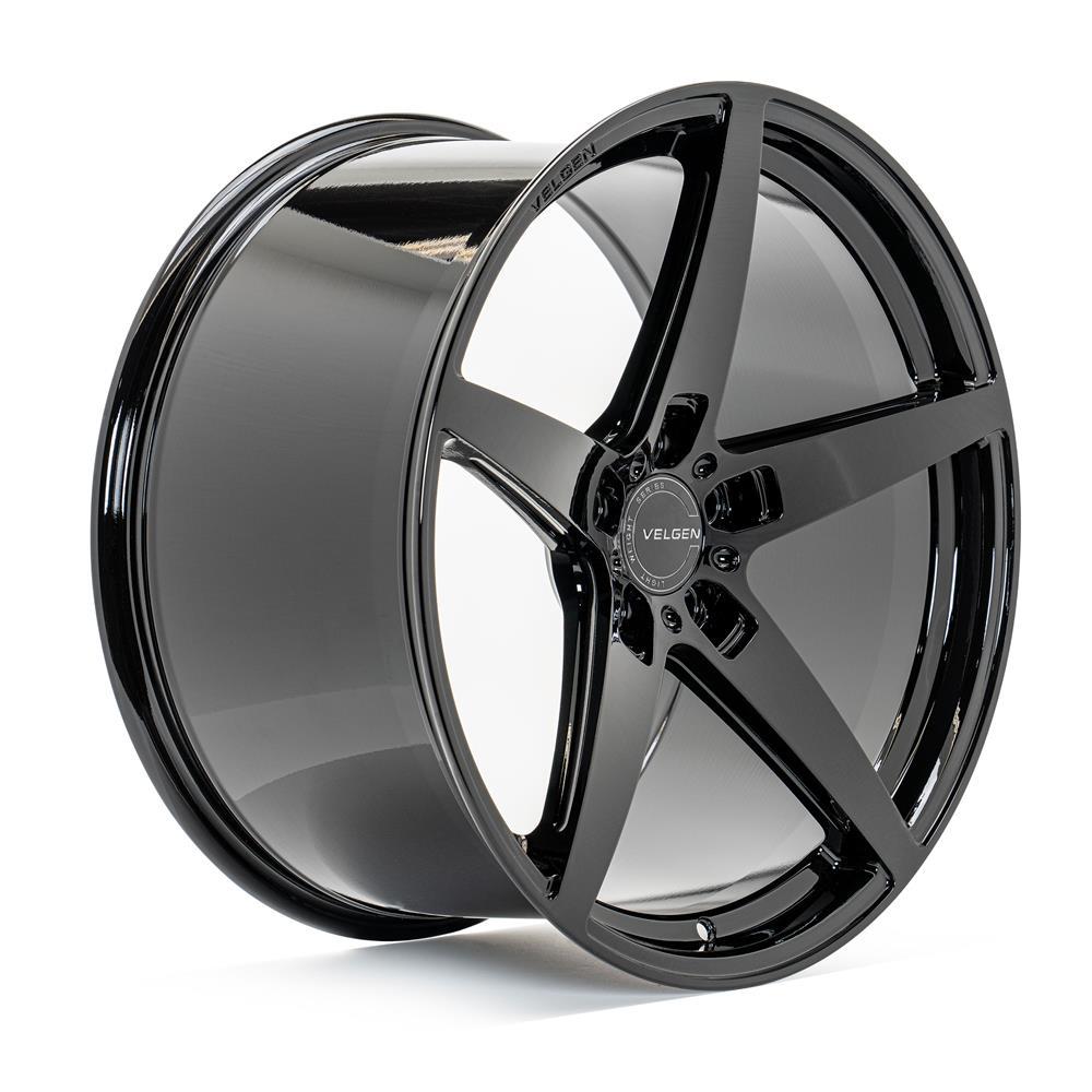 2024-26 Mustang Velgen Classic5 V2 Wheel & MT Tire Kit - 20x10/11  - Gloss Black