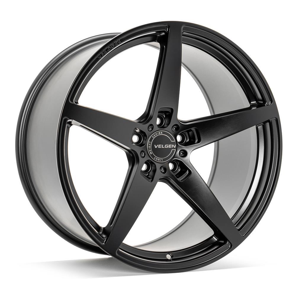 2024-26 Mustang Velgen Classic5 V2 Wheel & Nitto Tire Kit - 20x10/11  - Satin Black