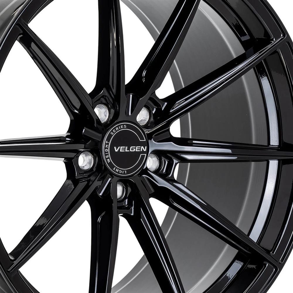 2015-23 Mustang Velgen VF10 Wheel & Nitto Tire Kit - 20x10/11  - Gloss Black